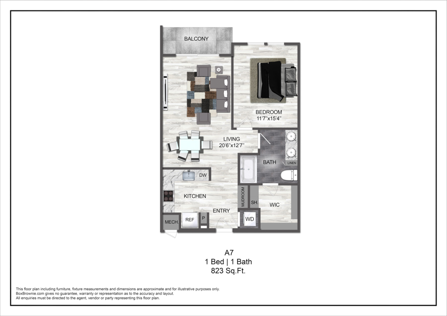 A7 floorplan layout