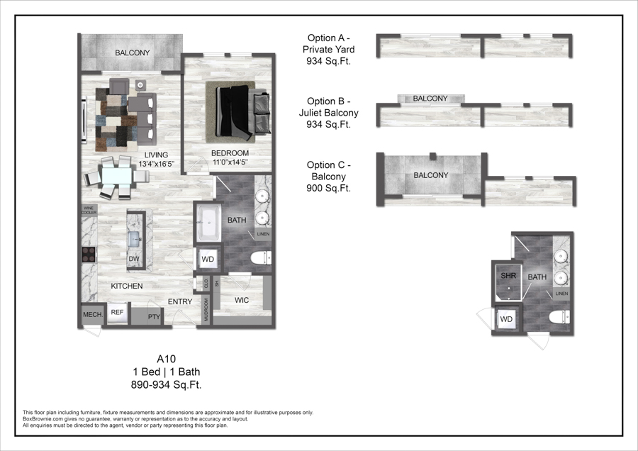 A10 floorplan layout