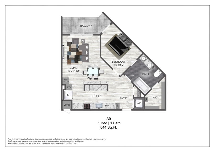 A9 floorplan layout