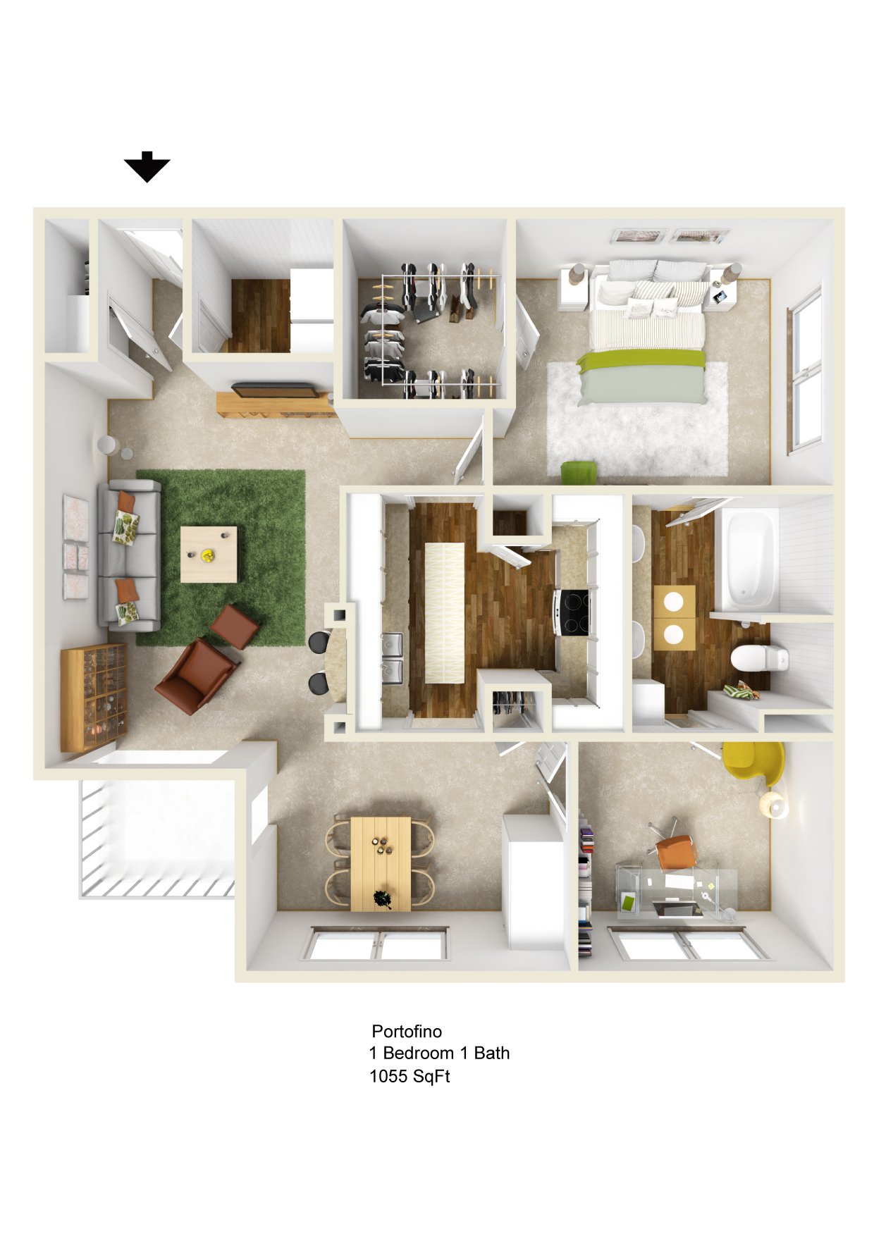 2B - Signature floorplan layout
