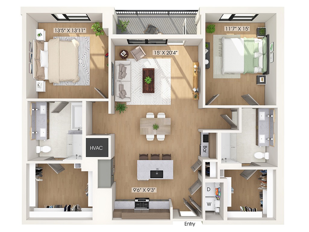 B8 floorplan layout
