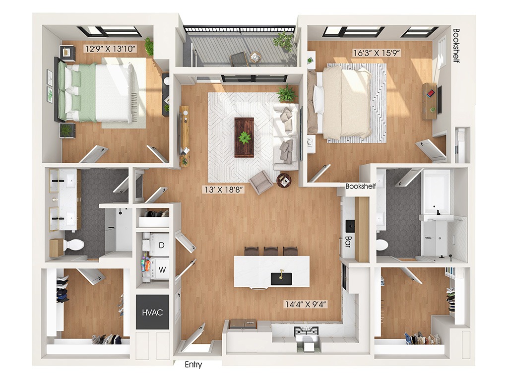 B12 floorplan layout