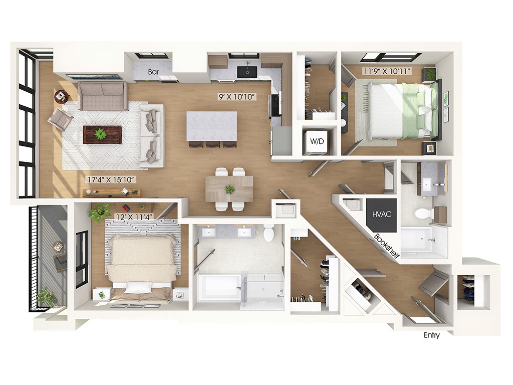 B4 floorplan layout