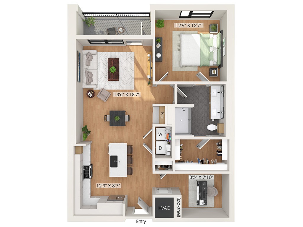 A13D floorplan layout