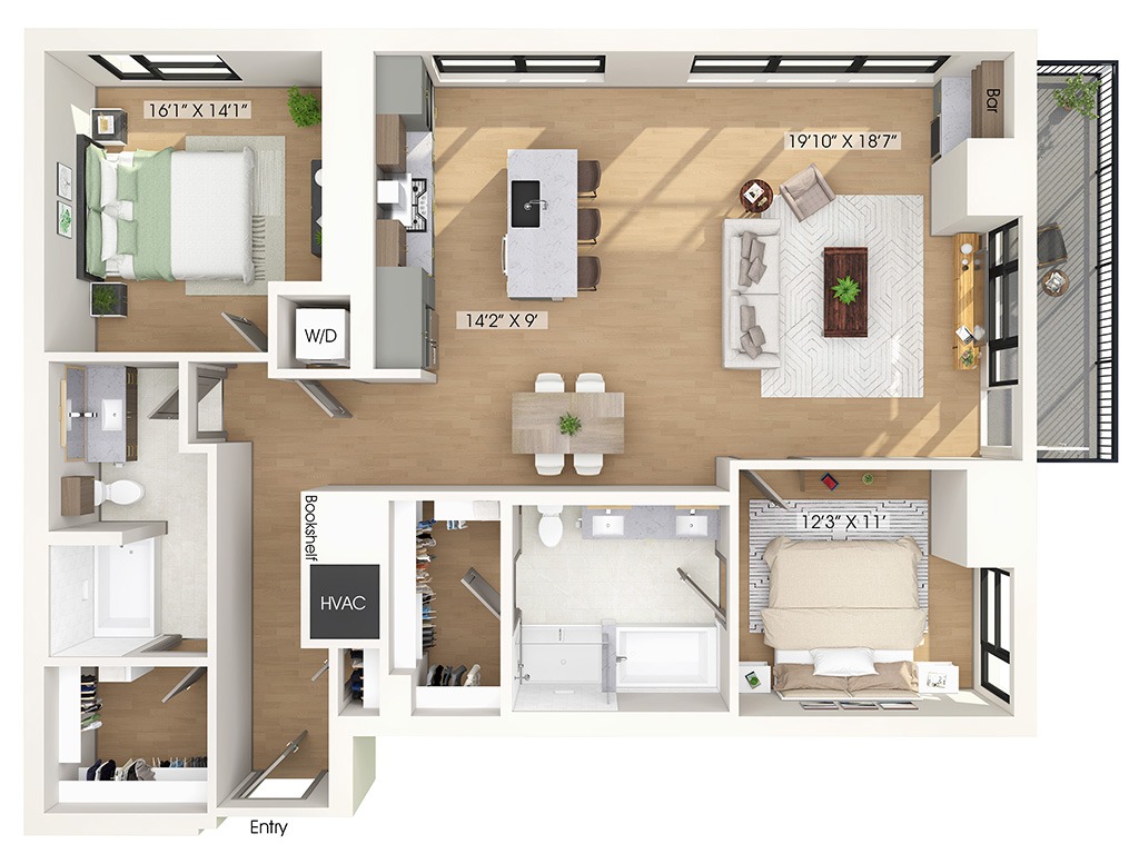 B9 floorplan layout