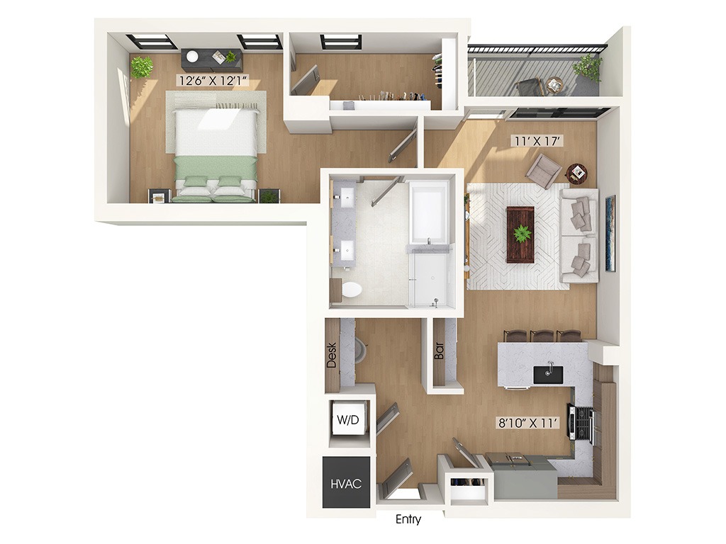A8 floorplan layout