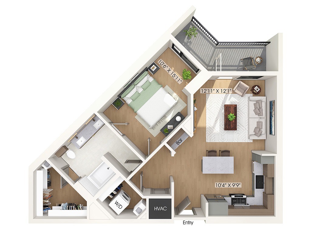 A4 floorplan layout