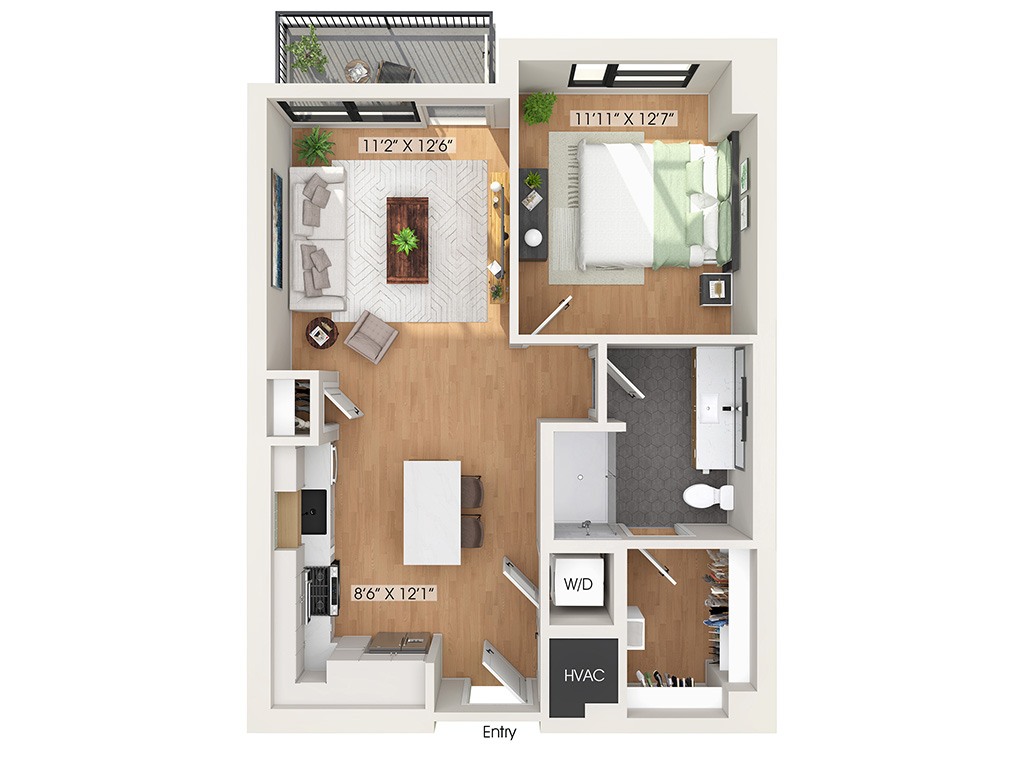 A1 floorplan layout