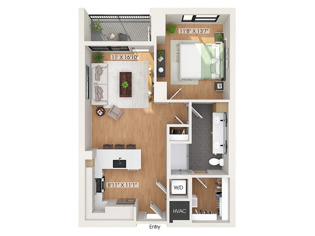 A2 floorplan layout