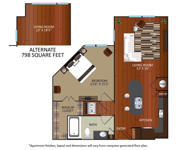 A2 floorplan layout