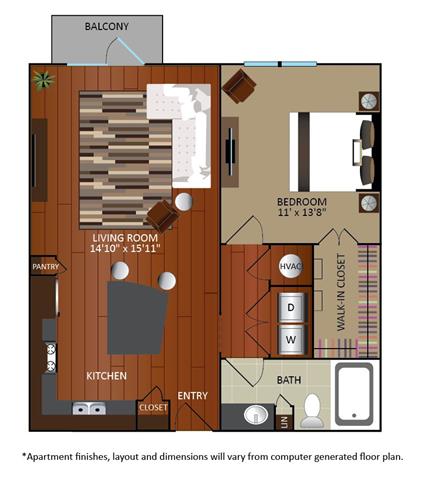 A1A floorplan layout