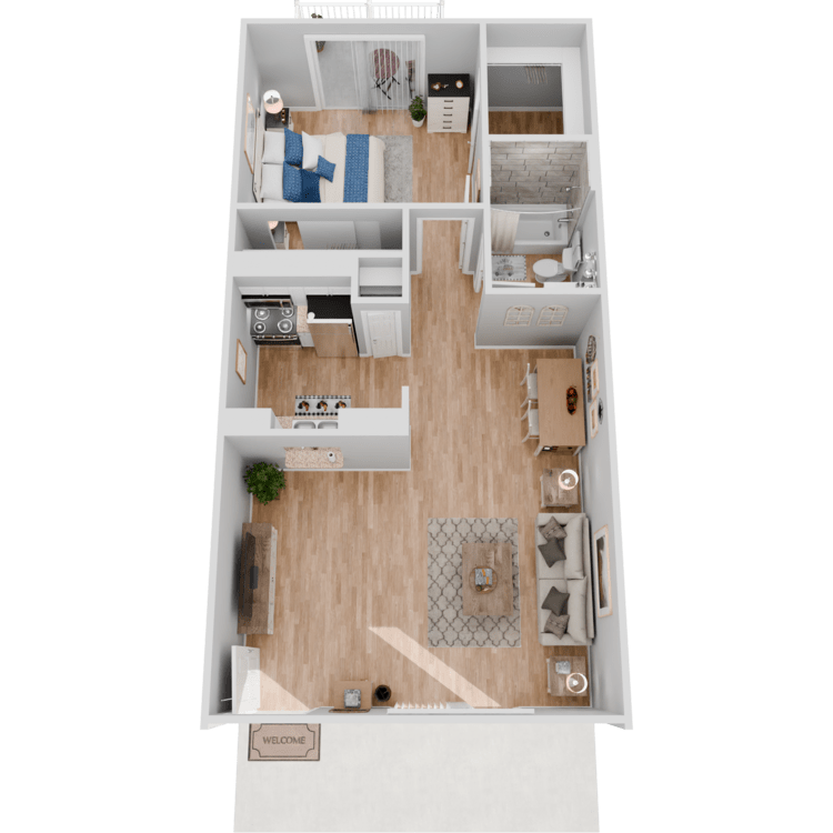 A1 floorplan layout