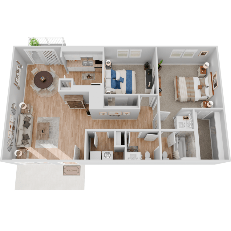 B4 floorplan layout