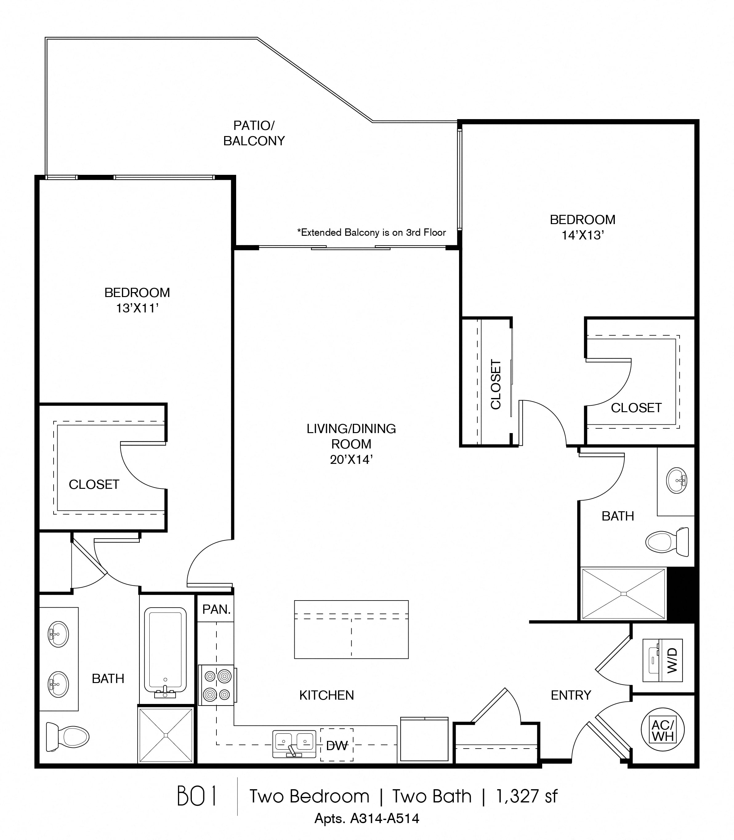 B01 floorplan layout
