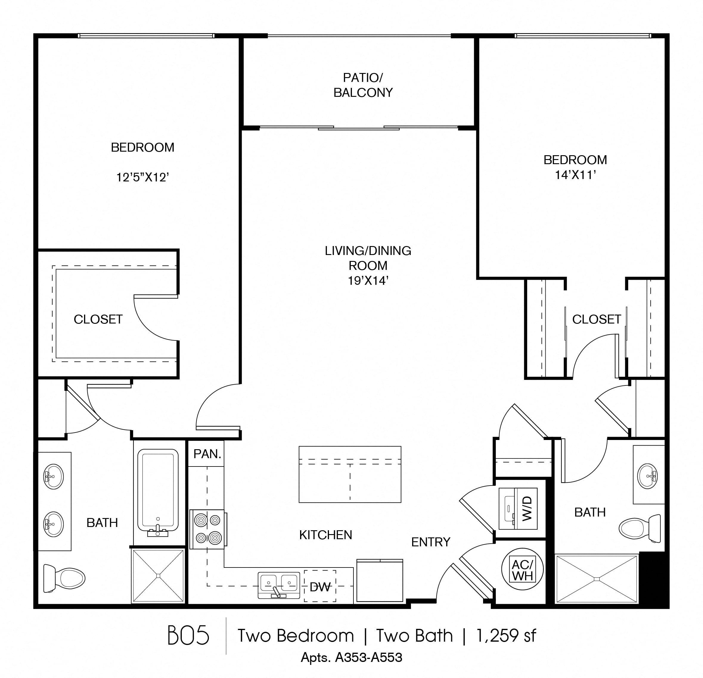 B05 floorplan layout