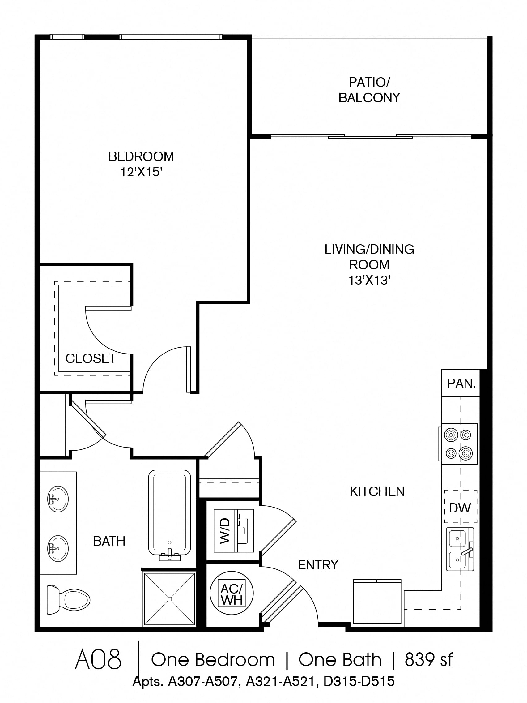 A08 floorplan layout
