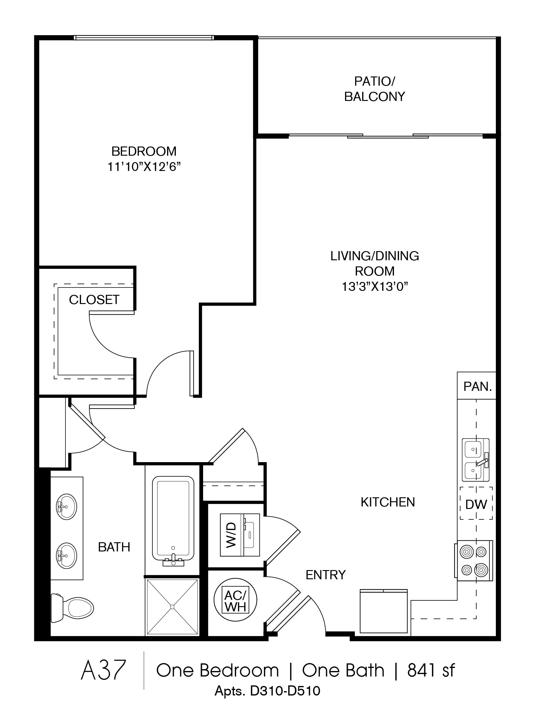 A37 floorplan layout