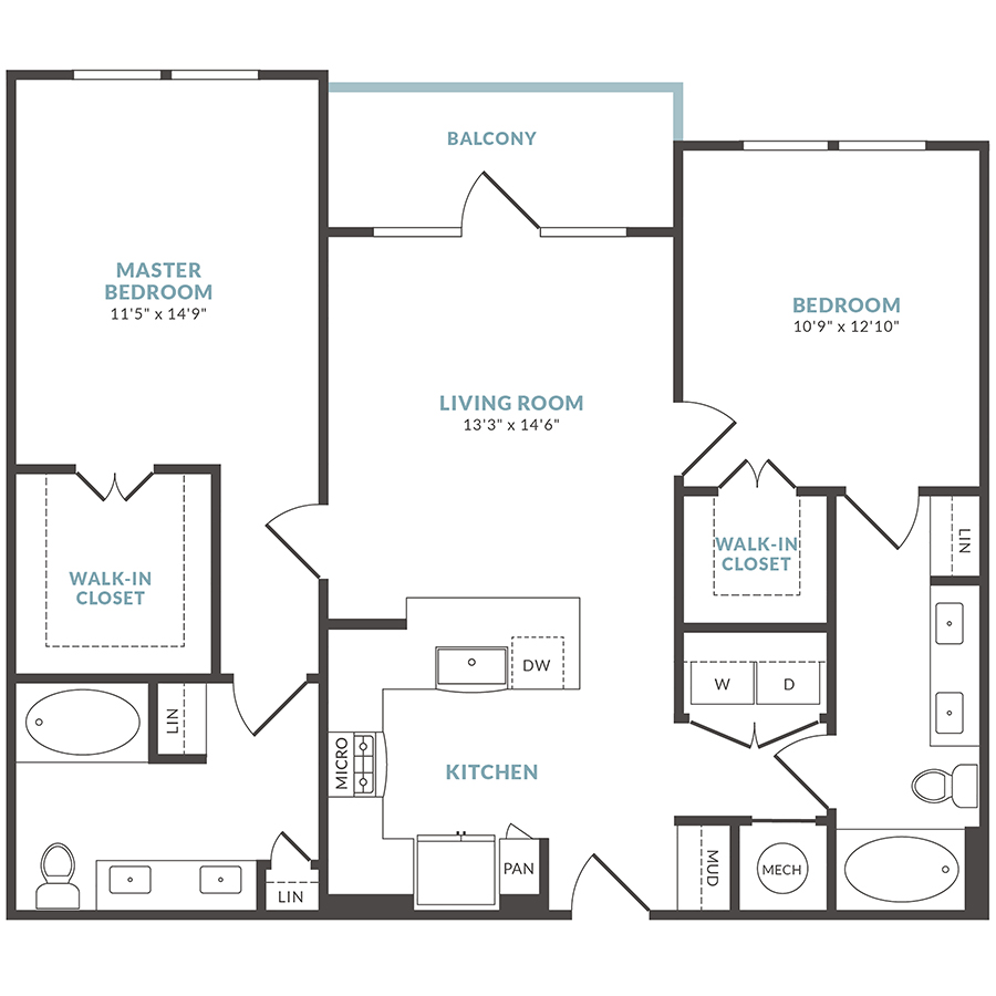 B3 floorplan layout