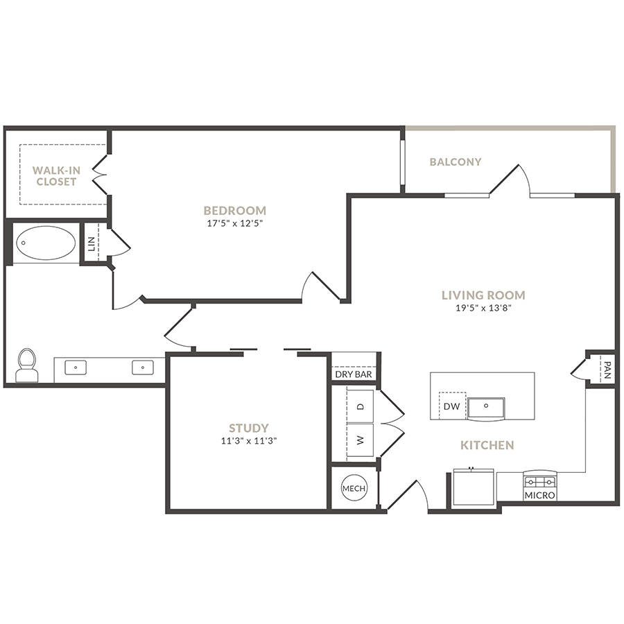 A10 floorplan layout