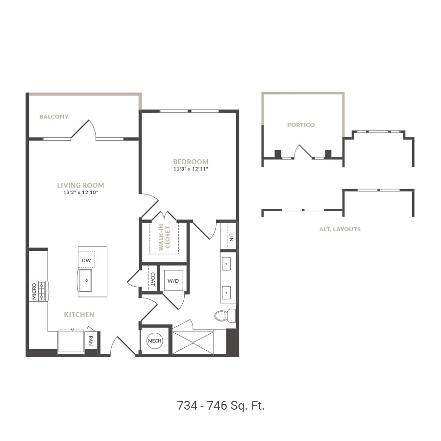 A4 floorplan layout