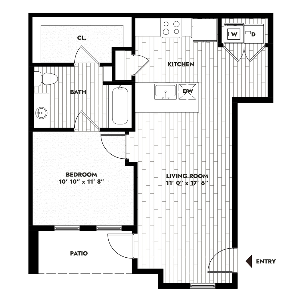 1A - ANSI floorplan layout