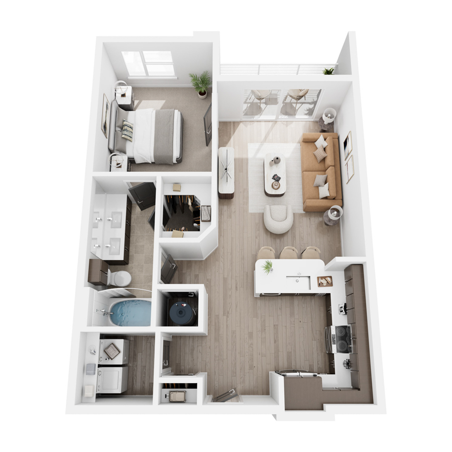 A4 floorplan layout