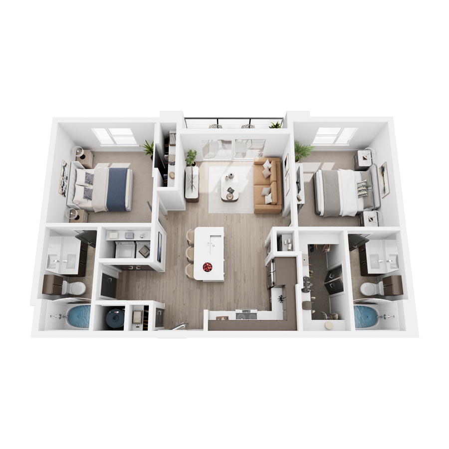B1 floorplan layout