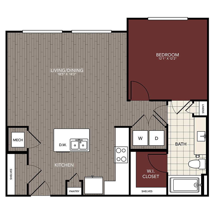 A1.8 floorplan layout