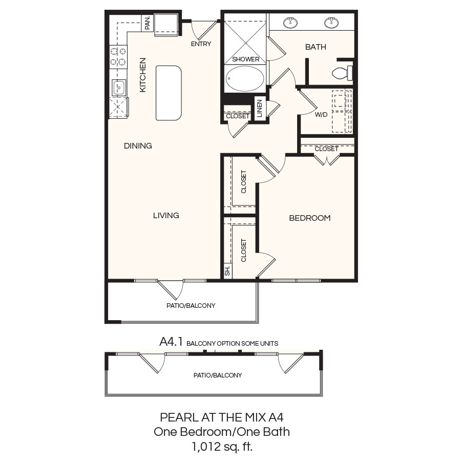 A4.1 floorplan layout