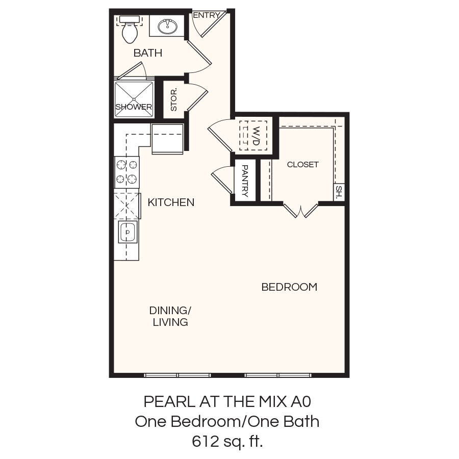 A0 floorplan layout