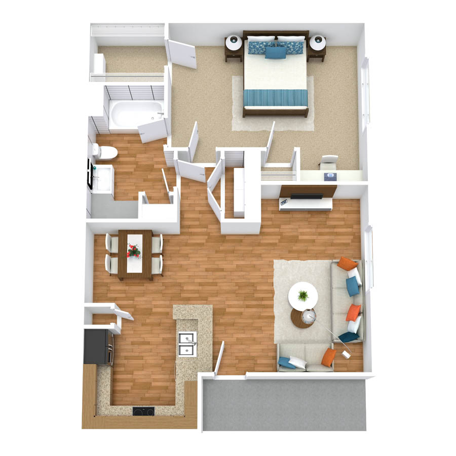 A2 floorplan layout