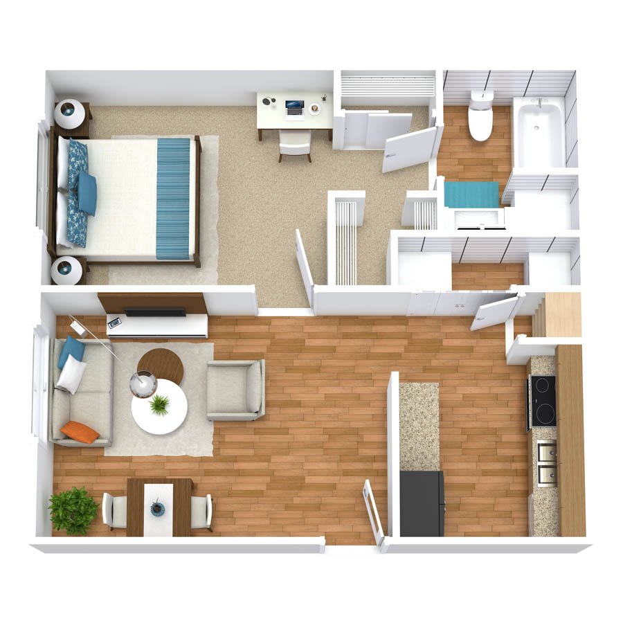 A1 floorplan layout