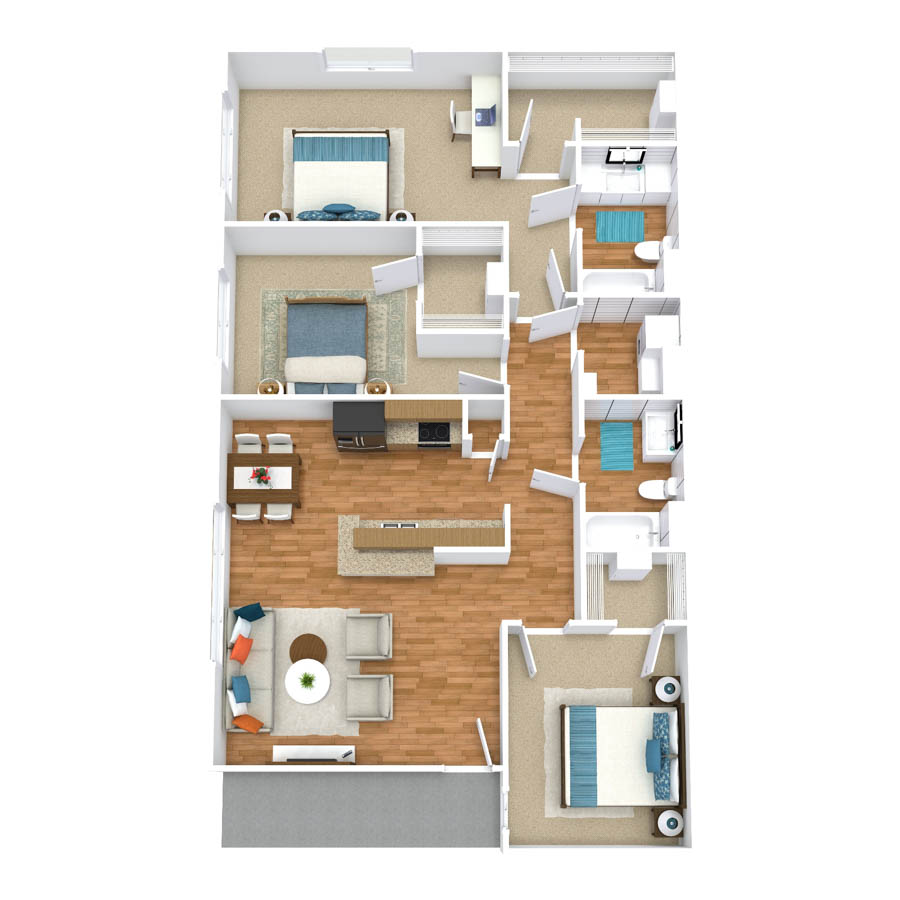 C1 floorplan layout