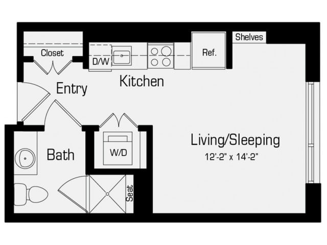 M1 floorplan layout