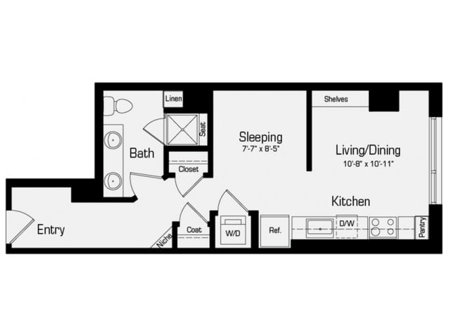 M4 floorplan layout