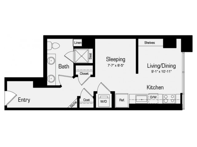 M4-ADA floorplan layout