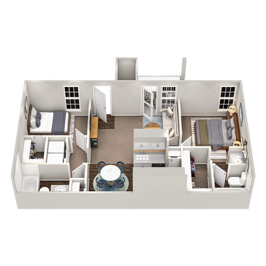 Brookhaven floorplan layout