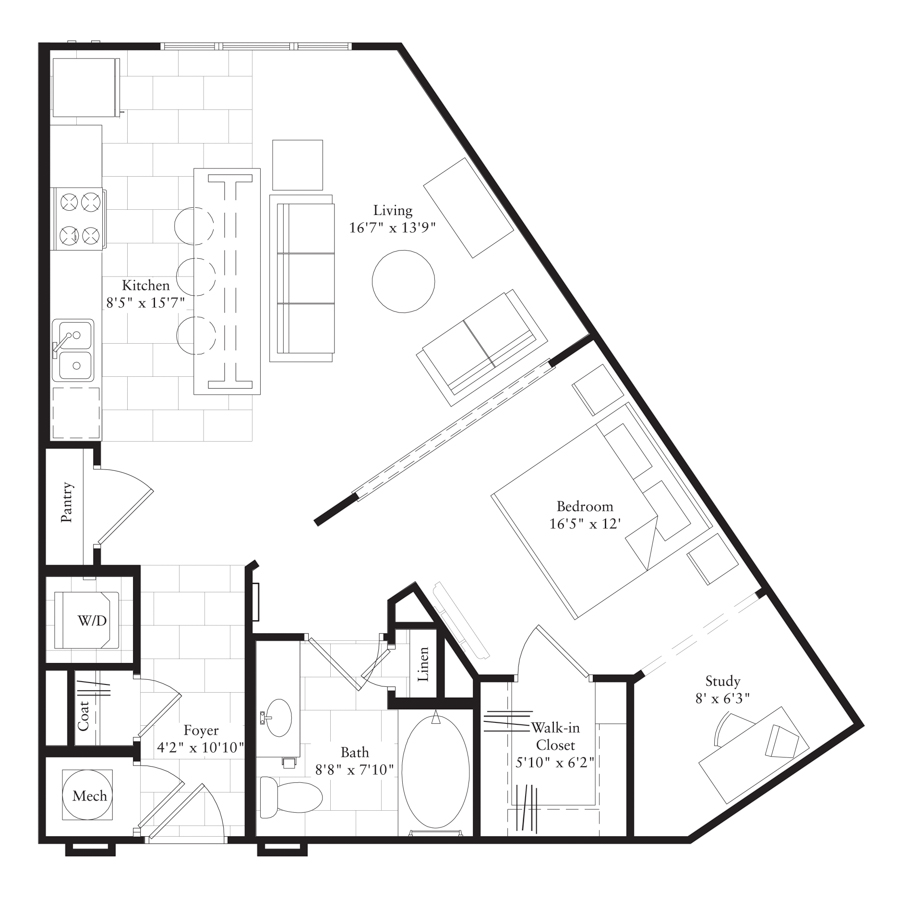 A4 floorplan layout