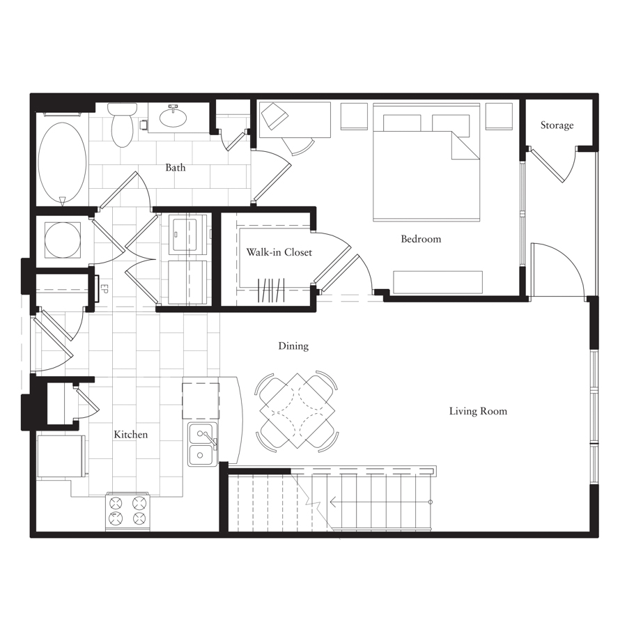 A9-Affordable floorplan layout
