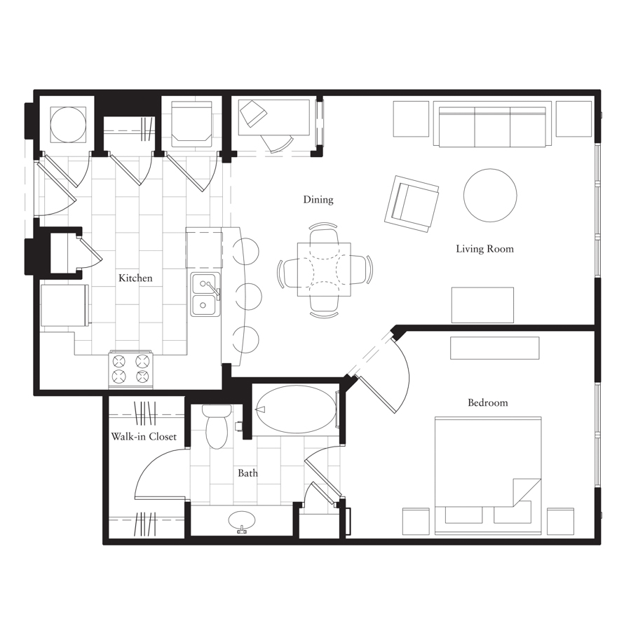 A5-Affordable floorplan layout