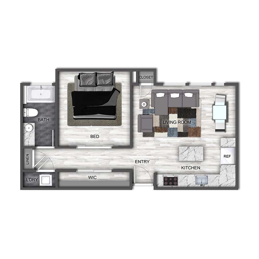A2 floorplan layout