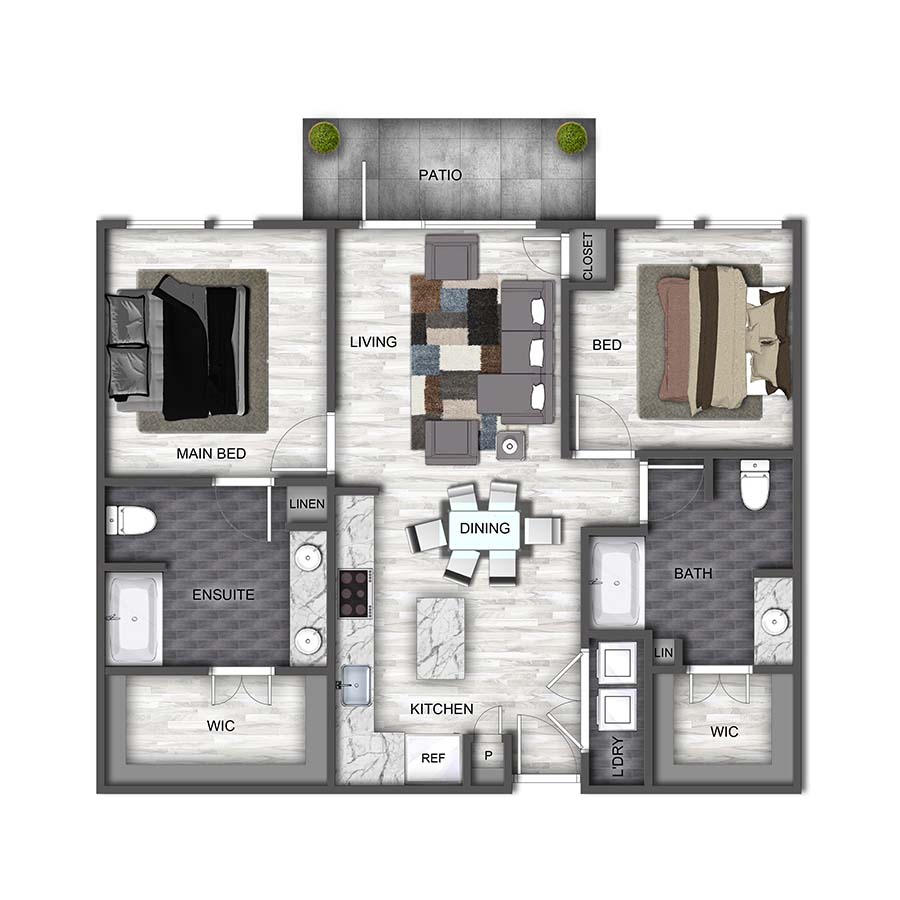 B1 floorplan layout