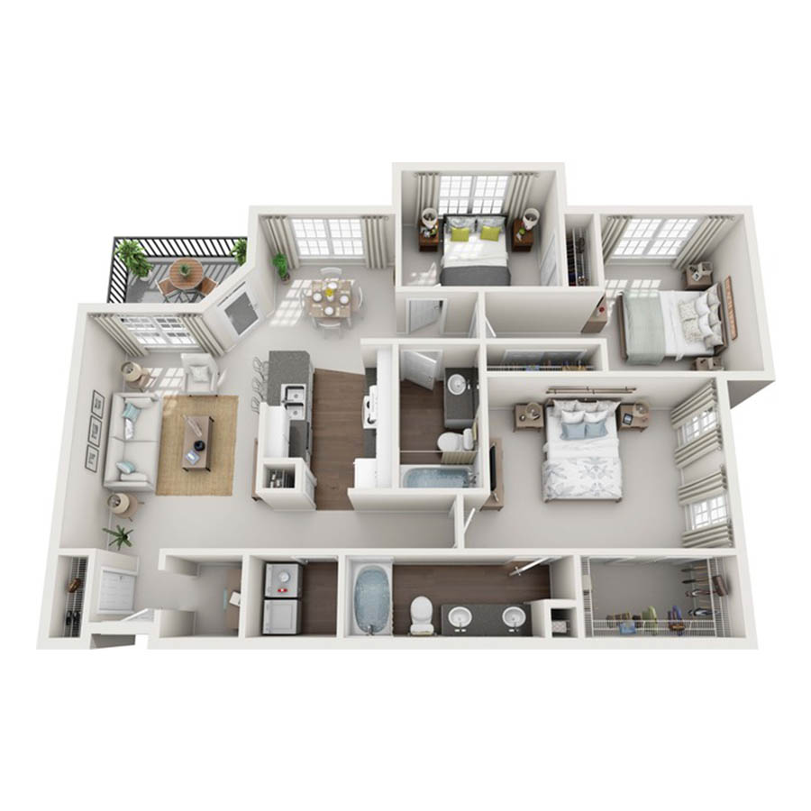 C1 floorplan layout