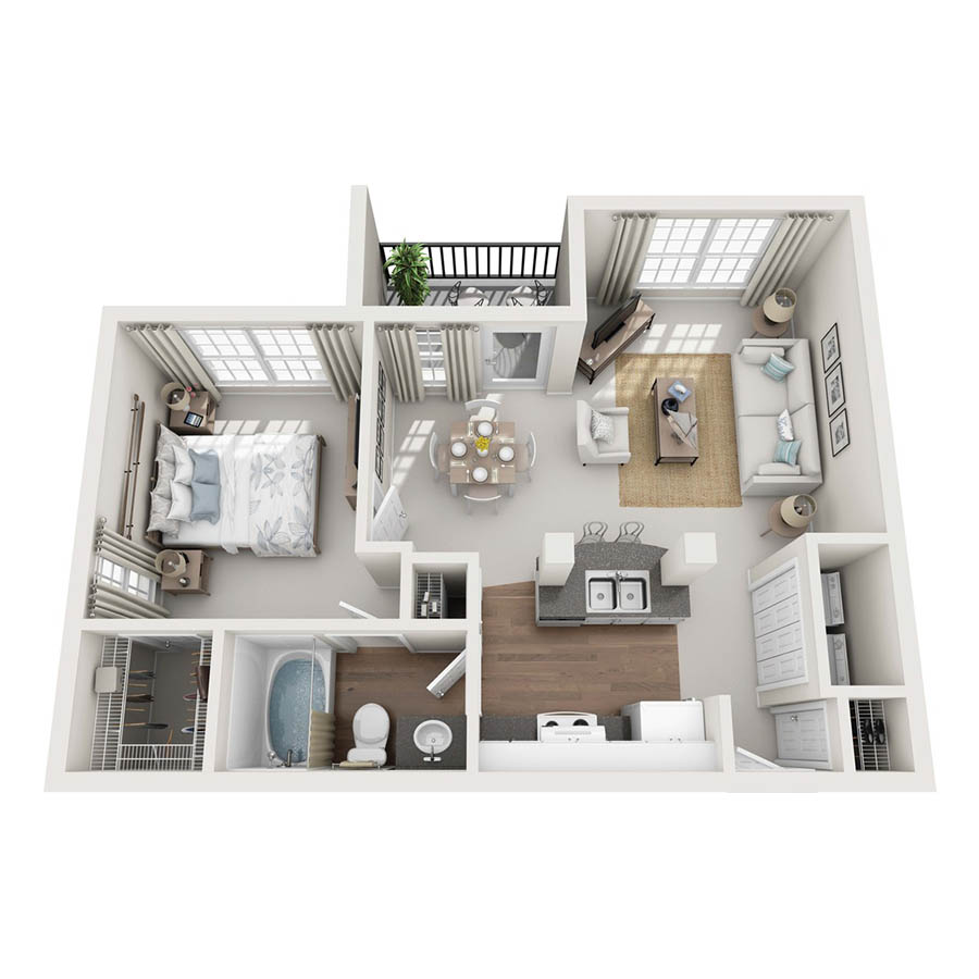 A1 floorplan layout