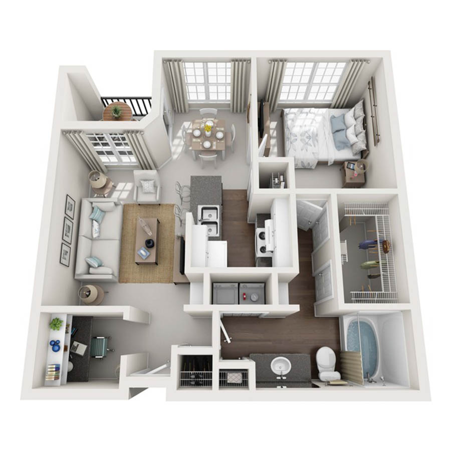 A2 floorplan layout