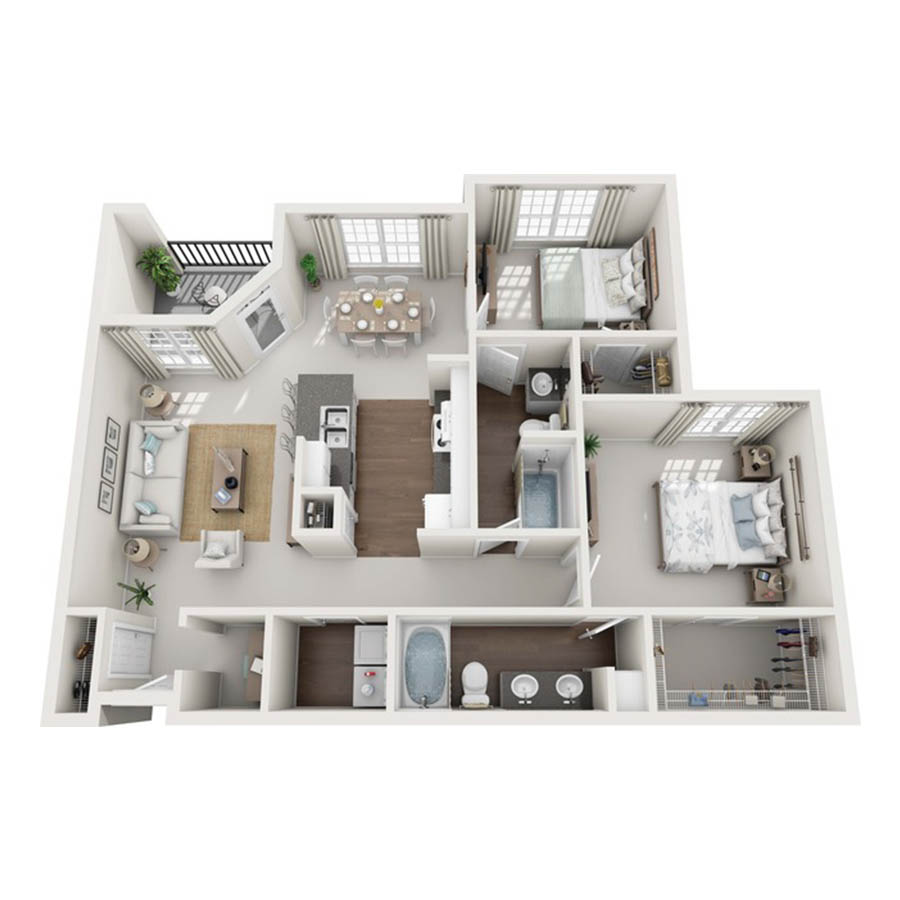 B2 floorplan layout
