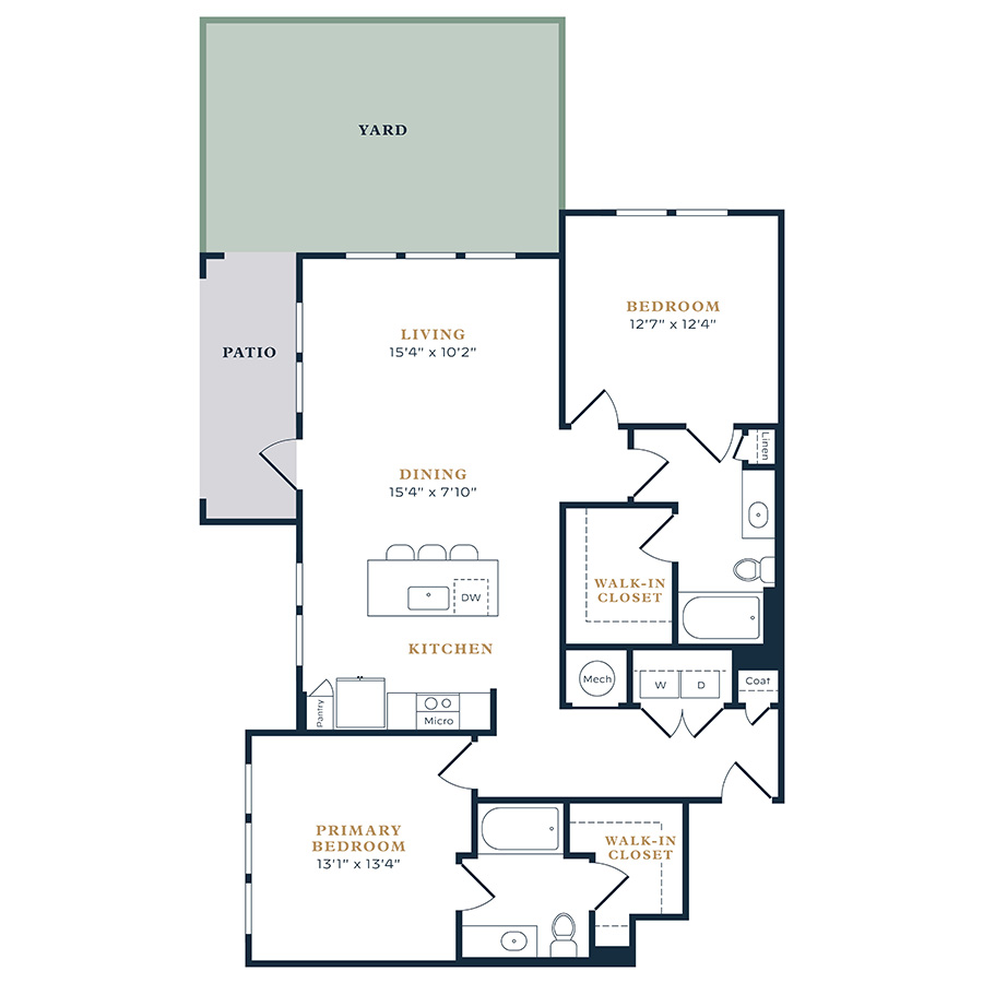 B2 Yard 1 floorplan layout