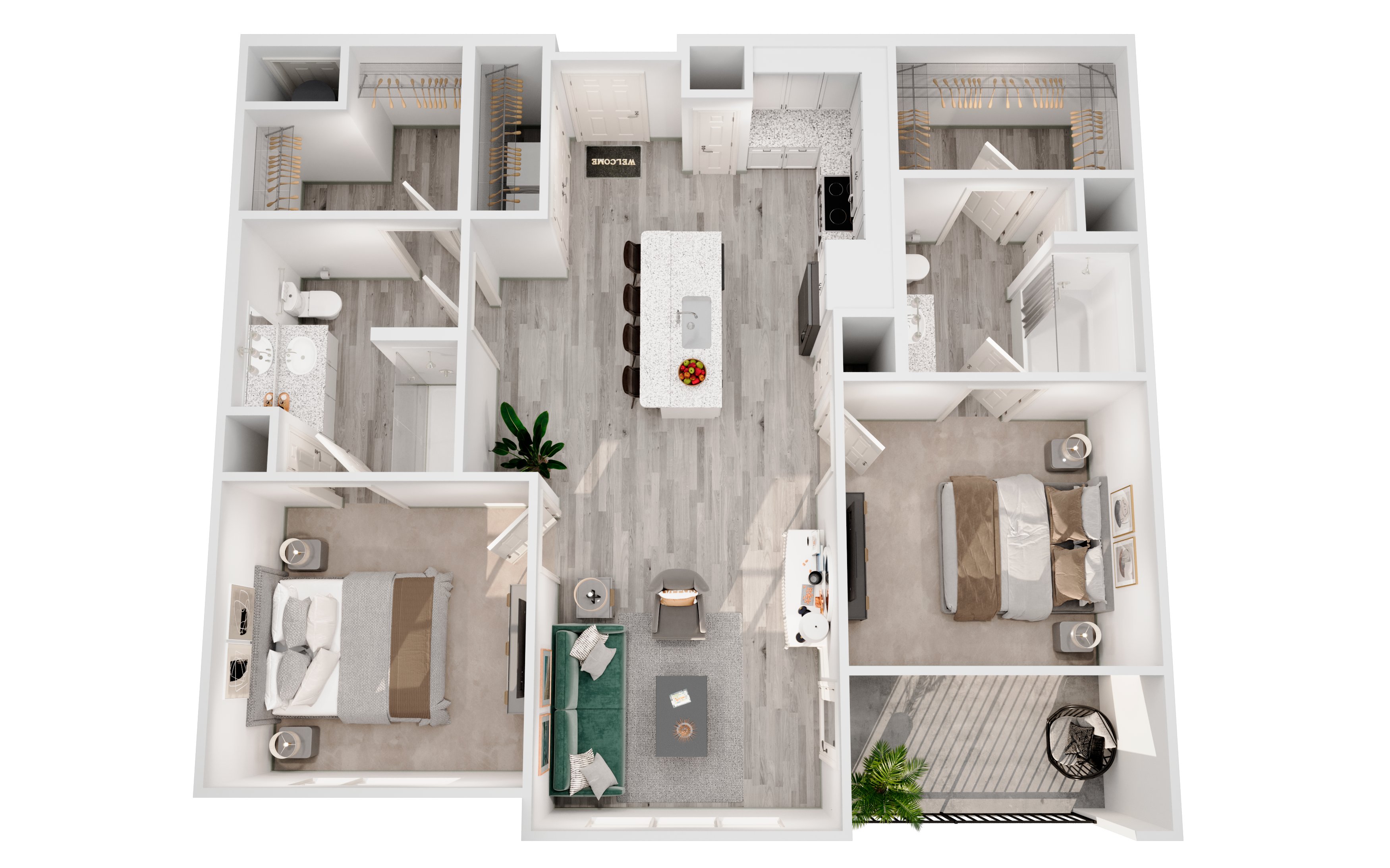 B1 floorplan layout