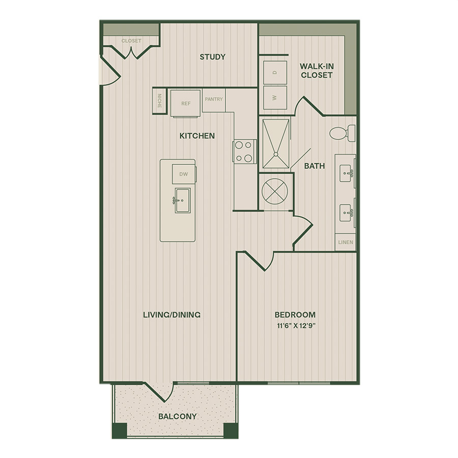 A4 floorplan layout
