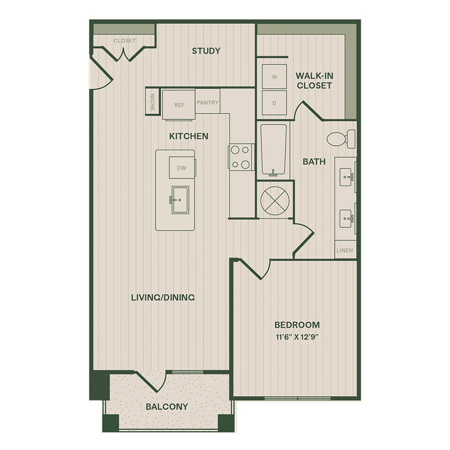 A2 floorplan layout